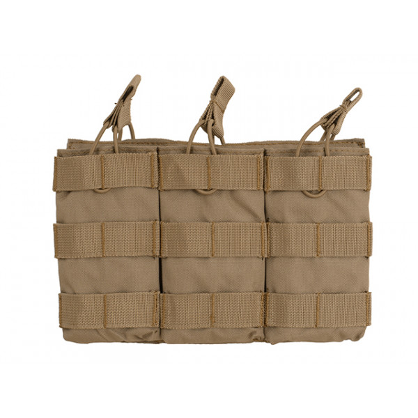 Modular Open Top Triple Mag Pouch For 5.56 - Coyote [8FIELDS]